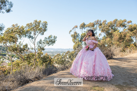 Brianna Villafan Quinceanera photography and video at Kenneth Hahn State Park in Los Angeles Ca, Salehs Palace reception hall in Whittier Ca by Gustavo Villarreal photography