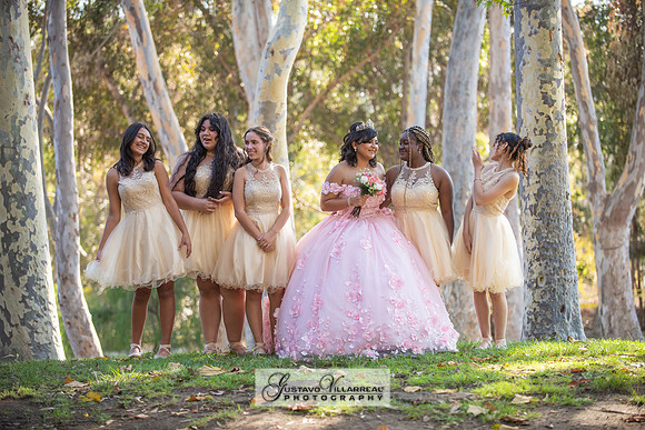 Brianna Villafan Quinceanera photography and video at Kenneth Hahn State Park in Los Angeles Ca, Salehs Palace reception hall in Whittier Ca by Gustavo Villarreal photography