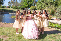 Brianna Villafan Quinceanera photography and video at Kenneth Hahn State Park in Los Angeles Ca, Salehs Palace reception hall in Whittier Ca by Gustavo Villarreal photography