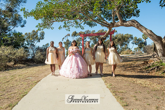 Brianna Villafan Quinceanera photography and video at Kenneth Hahn State Park in Los Angeles Ca, Salehs Palace reception hall in Whittier Ca by Gustavo Villarreal photography