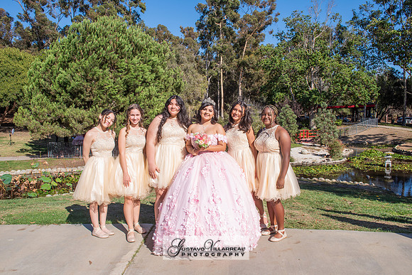 Brianna Villafan Quinceanera photography and video at Kenneth Hahn State Park in Los Angeles Ca, Salehs Palace reception hall in Whittier Ca by Gustavo Villarreal photography