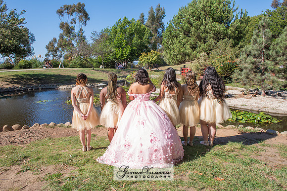 Brianna Villafan Quinceanera photography and video at Kenneth Hahn State Park in Los Angeles Ca, Salehs Palace reception hall in Whittier Ca by Gustavo Villarreal photography