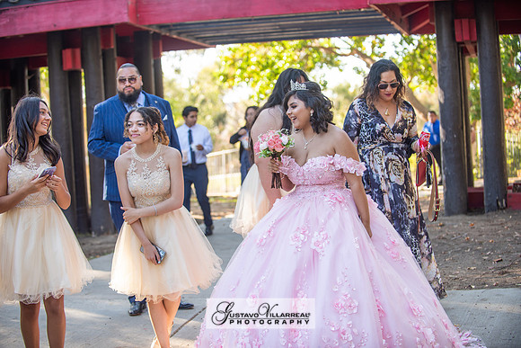 Brianna Villafan Quinceanera photography and video at Kenneth Hahn State Park in Los Angeles Ca, Salehs Palace reception hall in Whittier Ca by Gustavo Villarreal photography