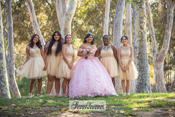 Brianna Villafan Quinceanera photography and video at Kenneth Hahn State Park in Los Angeles Ca, Salehs Palace reception hall in Whittier Ca by Gustavo Villarreal photography