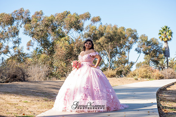Brianna Villafan Quinceanera photography and video at Kenneth Hahn State Park in Los Angeles Ca, Salehs Palace reception hall in Whittier Ca by Gustavo Villarreal photography