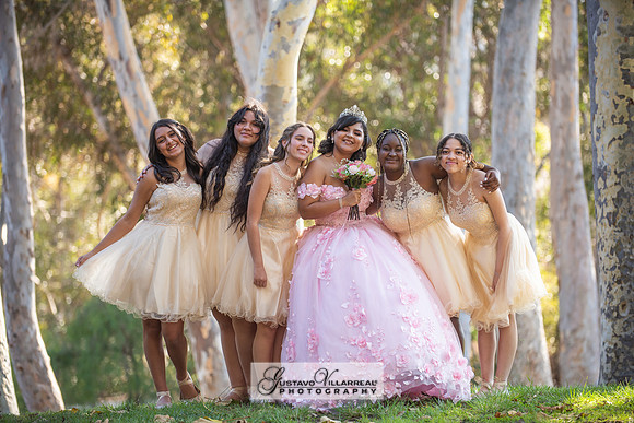 Brianna Villafan Quinceanera photography and video at Kenneth Hahn State Park in Los Angeles Ca, Salehs Palace reception hall in Whittier Ca by Gustavo Villarreal photography
