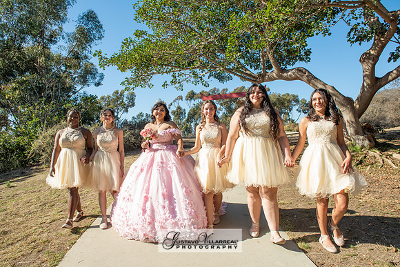 Brianna Villafan Quinceanera photography and video at Kenneth Hahn State Park in Los Angeles Ca, Salehs Palace reception hall in Whittier Ca by Gustavo Villarreal photography