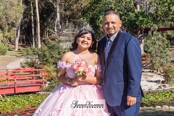 Brianna Villafan Quinceanera photography and video at Kenneth Hahn State Park in Los Angeles Ca, Salehs Palace reception hall in Whittier Ca by Gustavo Villarreal photography