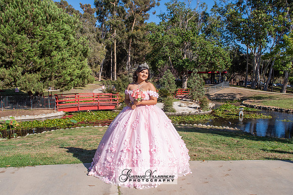 Brianna Villafan Quinceanera photography and video at Kenneth Hahn State Park in Los Angeles Ca, Salehs Palace reception hall in Whittier Ca by Gustavo Villarreal photography