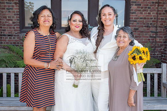 JENNIFER AND CYNTHIA glbt wedding photography and video at Long Beach Museum of Art in Long Beach Ca, www.gustavovillarreal.com, 323-633-8283