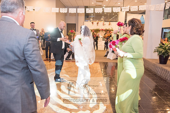 Reina and Adalberto wedding ceremony and reception, photographer