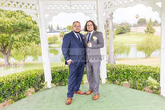 Thalial and Francisco wedding reception at La Mirada Golf course in