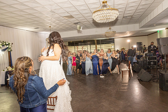 Thalial and Francisco wedding reception at La Mirada Golf course in