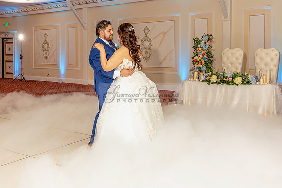 Raul and Yvette LINK #2, wedding ceremony at The Grand Theatre in Anaheim Ca, reception at The Rose Garden in Whittier Ca. Gustavo Villarreal Photography, videography, 323-633-8283, www.gvphotoandvide