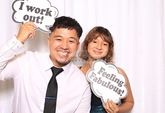 Stephanie and Albert wedding celebration, photo booth in Redondo Beach Ca, Gustavo Villarreal Photography, 323-633-8283, www.gvphotoandvideo.com