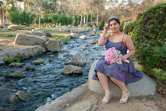 Melissa quinceanera photo session at Kenneth Hahn State Recreation park in Los Angeles Ca, photographer, www.gustavovillarreal.com, 323-633-8283