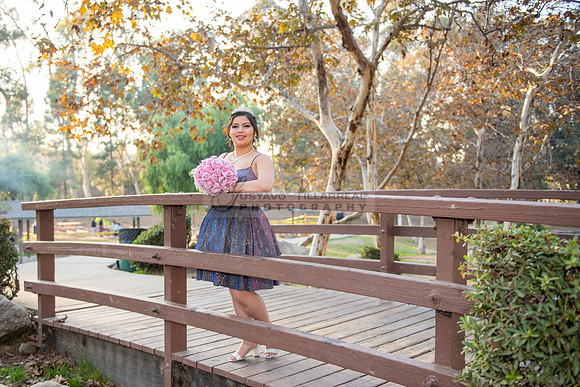 Melissa quinceanera photo session at Kenneth Hahn State Recreation park in Los Angeles Ca, photographer, www.gustavovillarreal.com, 323-633-8283