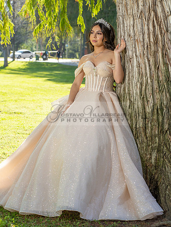 Quinceanera photoshoot at Rose Garden in Riverside Ca. Sesion de fotos en caballos, Gustavo Villarreal Photography, 323-633-8283