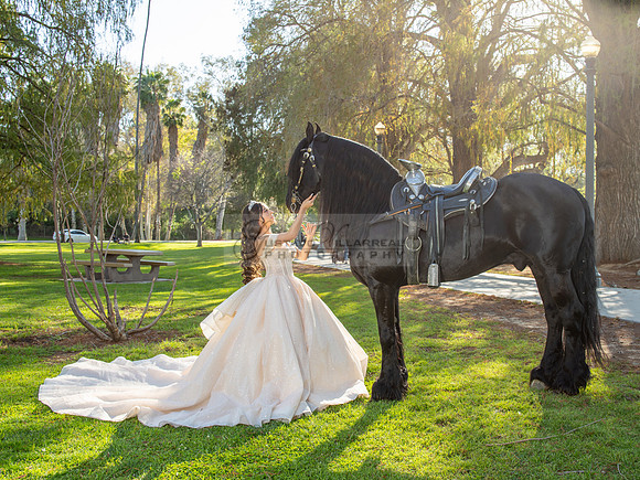 Quinceanera photoshoot at Rose Garden in Riverside Ca. Sesion de fotos en caballos, Gustavo Villarreal Photography, 323-633-8283