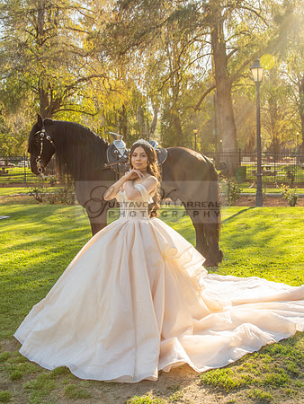 Quinceanera photoshoot at Rose Garden in Riverside Ca. Sesion de fotos en caballos, Gustavo Villarreal Photography, 323-633-8283