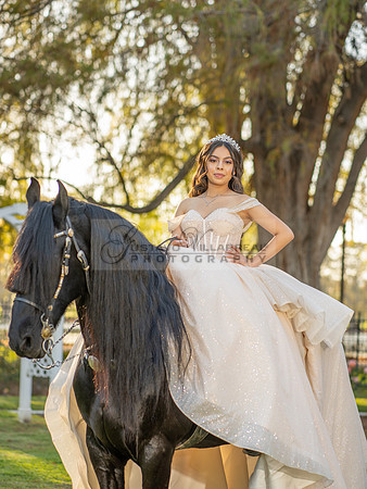 Quinceanera photoshoot at Rose Garden in Riverside Ca. Sesion de fotos en caballos, Gustavo Villarreal Photography, 323-633-8283