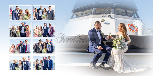 Ana and Hector wedding celebration at Electra Cruises in Newpot Beach California, Quinceaneras, photography , video 323-633-8283, www.gustavovillarreal.com