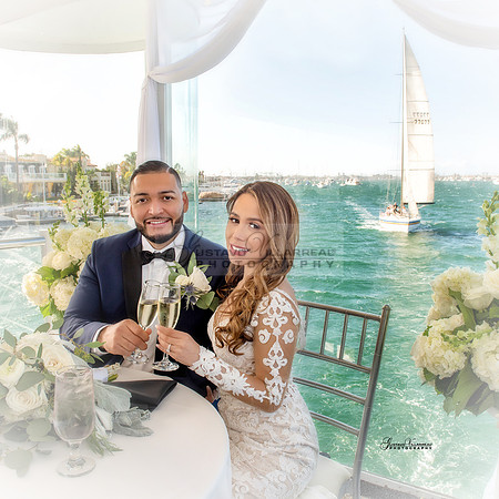 Ana and Hector wedding celebration at Electra Cruises in Newpot Beach California, Quinceaneras, photography , video 323-633-8283, www.gustavovillarreal.com