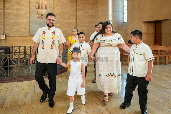 Baptism photographer, videographer at Cathedral of our Lady of Angeles in Los Angeles Ca. Gustavo Villarreal Photography, 323-633-8283, www.gvphotoandvideo.com