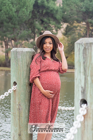 Nancy and Jack Maternity photos at Carbon Canyon Regional Park i