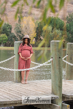 Nancy and Jack Maternity photos at Carbon Canyon Regional Park i