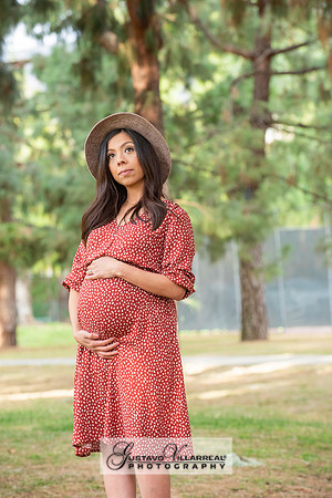 Nancy and Jack Maternity photos at Carbon Canyon Regional Park i
