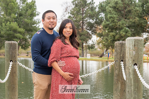 Nancy and Jack Maternity photos at Carbon Canyon Regional Park i