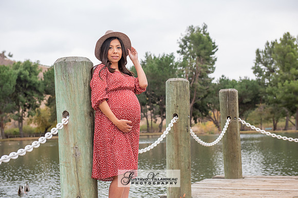 Nancy and Jack Maternity photos at Carbon Canyon Regional Park i