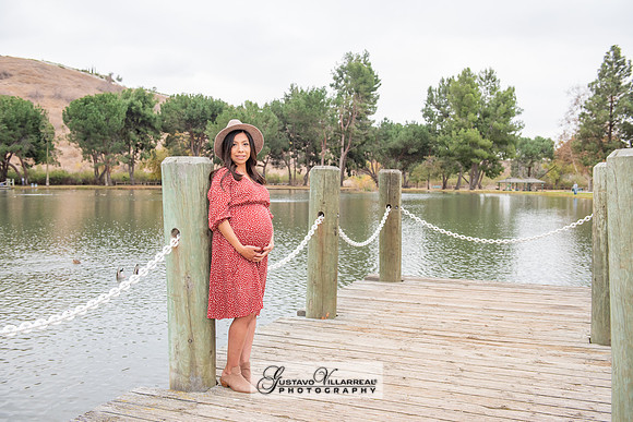 Nancy and Jack Maternity photos at Carbon Canyon Regional Park i