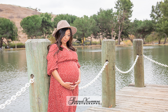 Nancy and Jack Maternity photos at Carbon Canyon Regional Park i