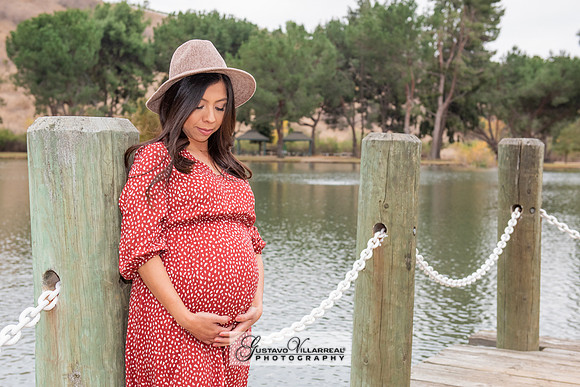 Nancy and Jack Maternity photos at Carbon Canyon Regional Park i