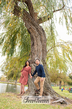 Nancy and Jack Maternity photos at Carbon Canyon Regional Park i