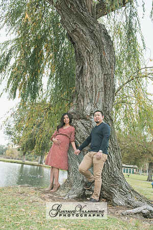 Nancy and Jack Maternity photos at Carbon Canyon Regional Park i