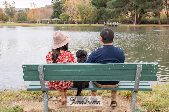 Nancy and Jack Maternity photos at Carbon Canyon Regional Park i