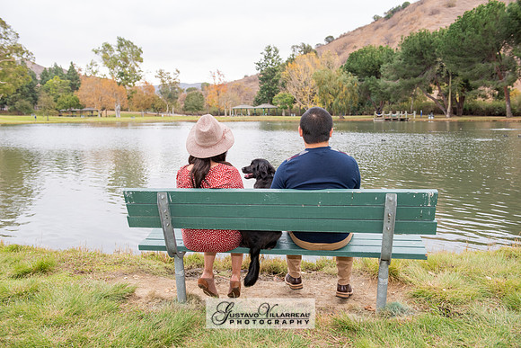 Nancy and Jack Maternity photos at Carbon Canyon Regional Park i
