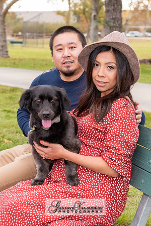 Nancy and Jack Maternity photos at Carbon Canyon Regional Park i