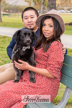 Nancy and Jack Maternity photos at Carbon Canyon Regional Park i