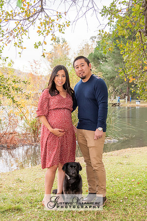 Nancy and Jack Maternity photos at Carbon Canyon Regional Park i