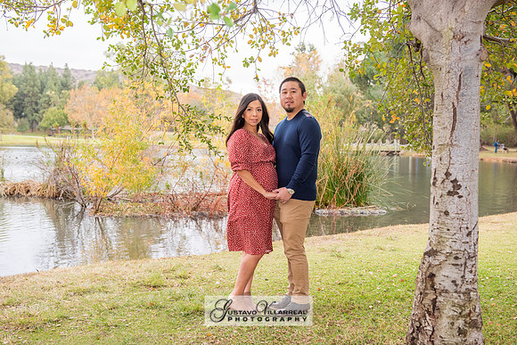 Nancy and Jack Maternity photos at Carbon Canyon Regional Park i