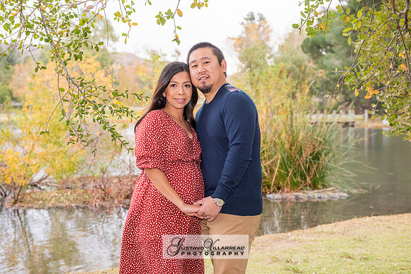 Nancy and Jack Maternity photos at Carbon Canyon Regional Park i