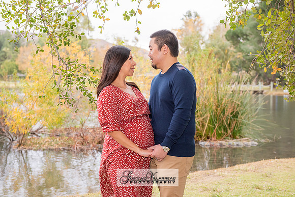 Nancy and Jack Maternity photos at Carbon Canyon Regional Park i