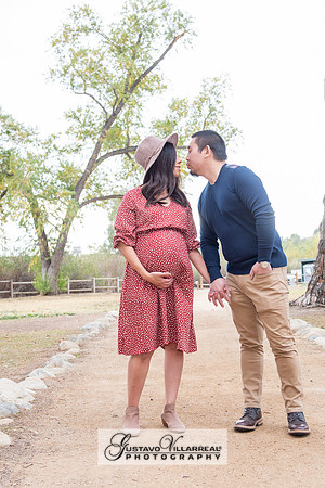 Nancy and Jack Maternity photos at Carbon Canyon Regional Park i