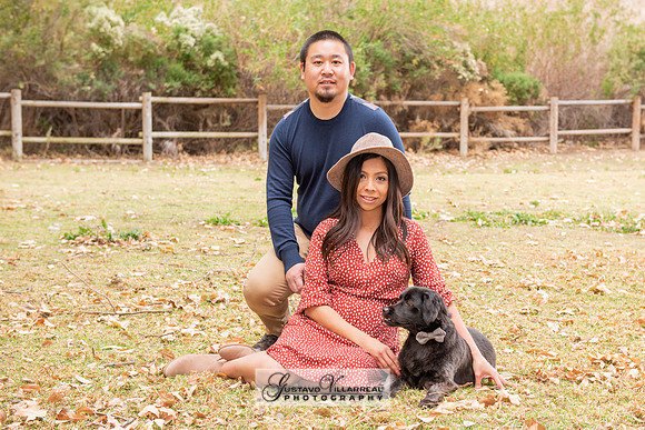 Nancy and Jack Maternity photos at Carbon Canyon Regional Park i
