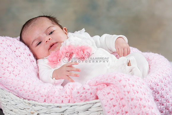 Baby girl studio photo session, maternity photos, family photos