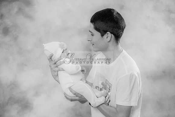 Baby girl studio photo session, maternity photos, family photos